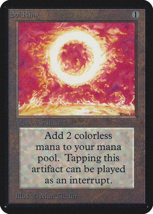 Sol Ring from Limited Edition Alpha