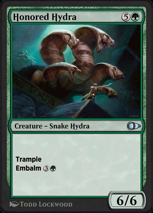 Honored Hydra highlighted card art