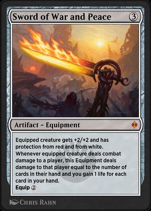 Sword of War and Peace highlighted card art