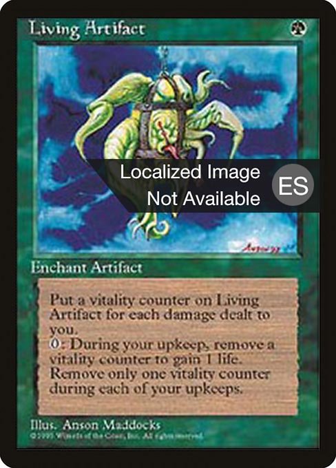Living Artifact from Fourth Edition Foreign Black Border