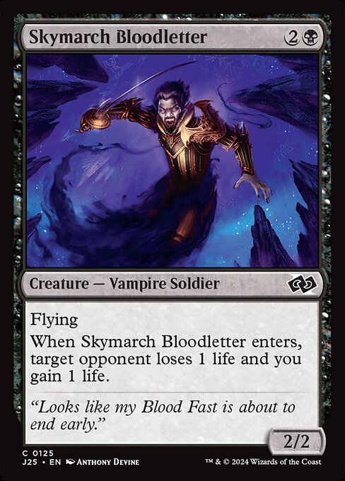 Skymarch Bloodletter highlighted card art