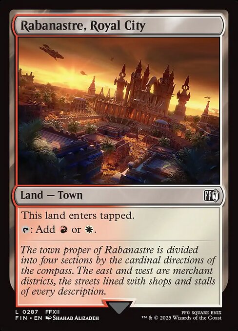 Rabanastre, Royal City highlighted card art