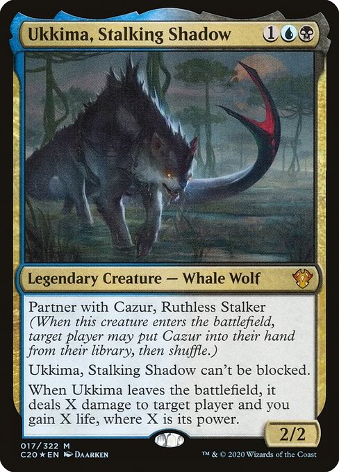 Ukkima, Stalking Shadow from Commander 2020