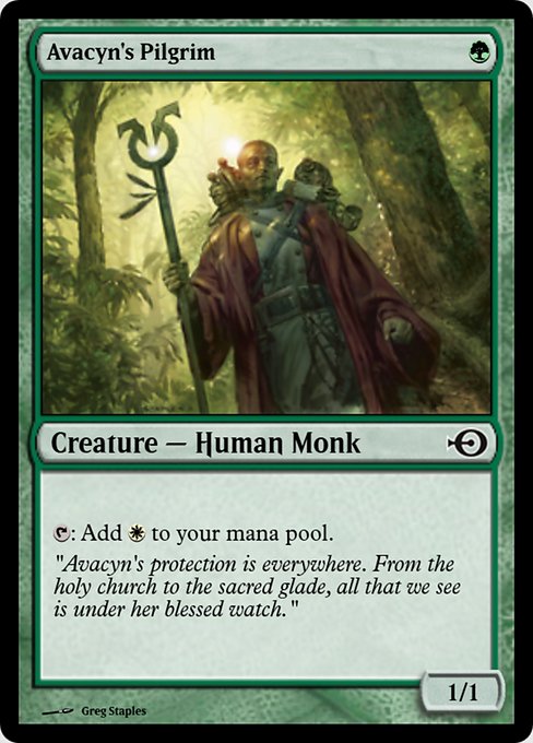 Avacyn's Pilgrim from Magic Online Promos