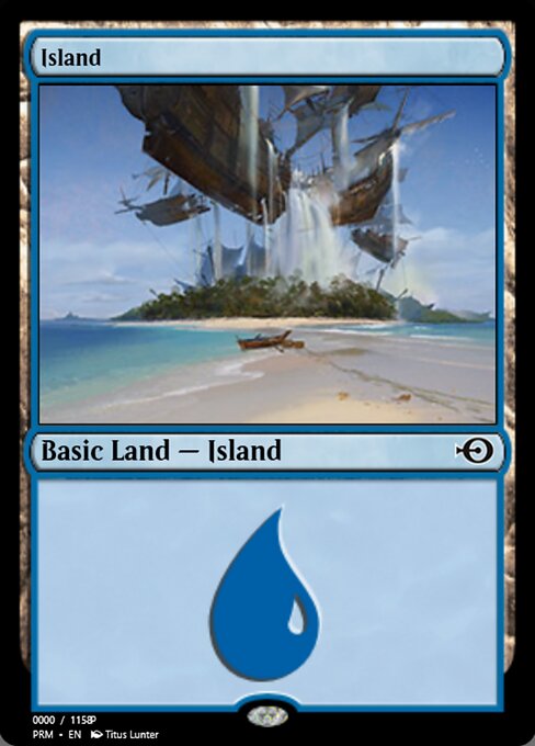 Island from Magic Online Promos