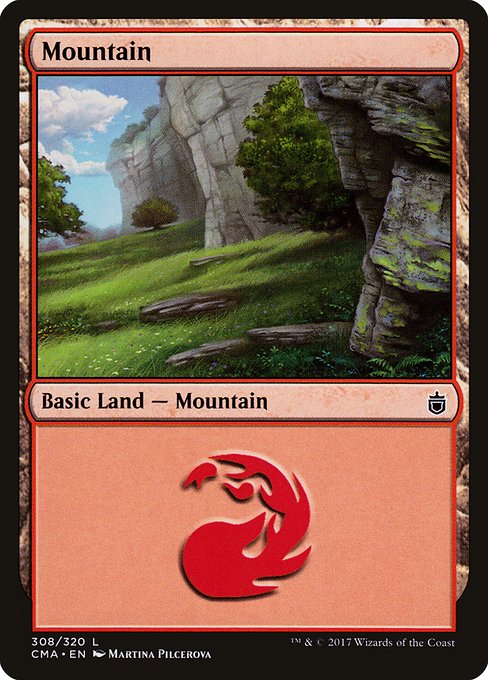 Mountain from Commander Anthology