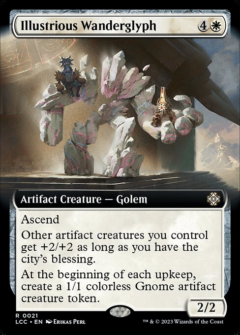 Illustrious Wanderglyph from The Lost Caverns of Ixalan Commander