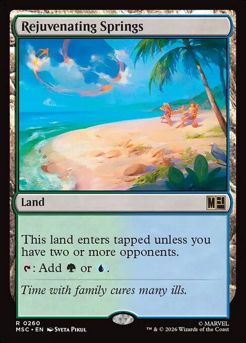 Rejuvenating Springs from Marvel Super Heroes Commander