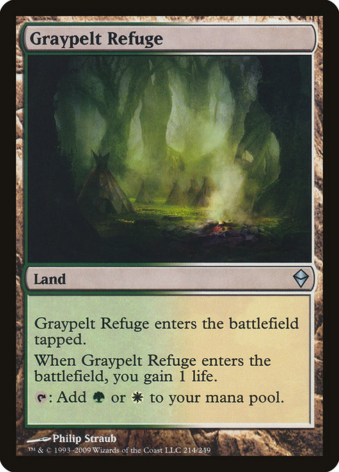 Graypelt Refuge from Zendikar