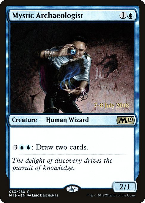 Mystic Archaeologist from Core Set 2019 Promos