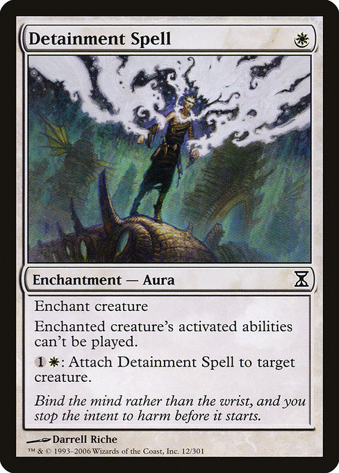 Detainment Spell highlighted card art