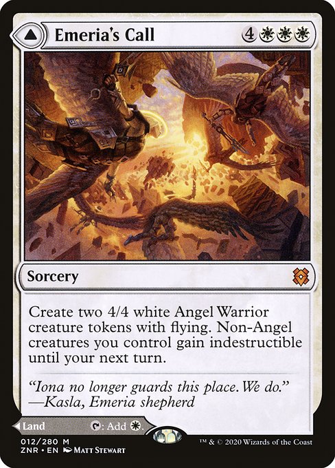 Emeria's Call // Emeria, Shattered Skyclave from Zendikar Rising