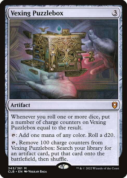 Vexing Puzzlebox from Commander Legends: Battle for Baldur's Gate