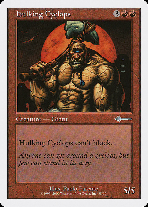 Hulking Cyclops from Beatdown Box Set
