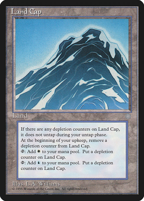 Land Cap highlighted card art