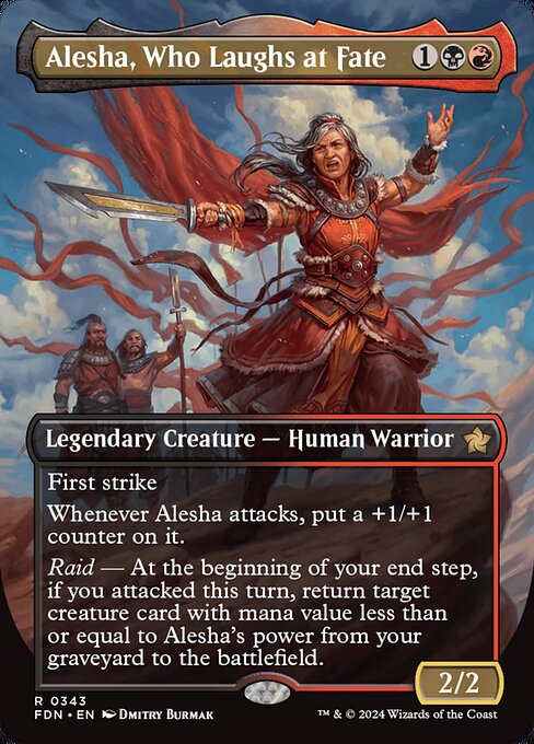 Alesha, Who Laughs at Fate from Foundations