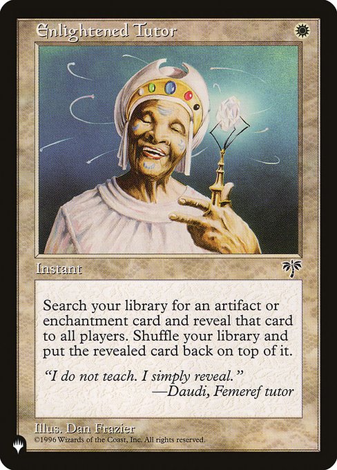 Enlightened Tutor from The List