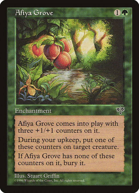 Afiya Grove highlighted card art