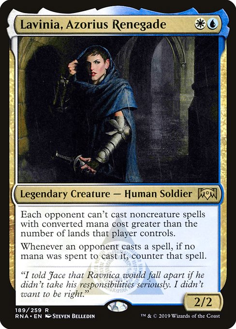 Lavinia, Azorius Renegade from Ravnica Allegiance