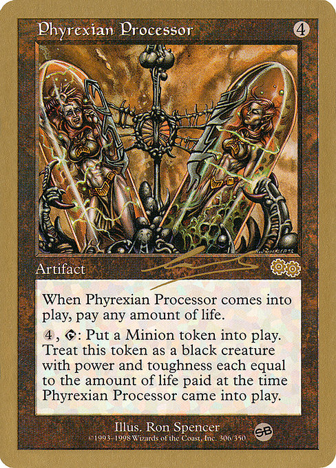 Phyrexian Processor from World Championship Decks 2000
