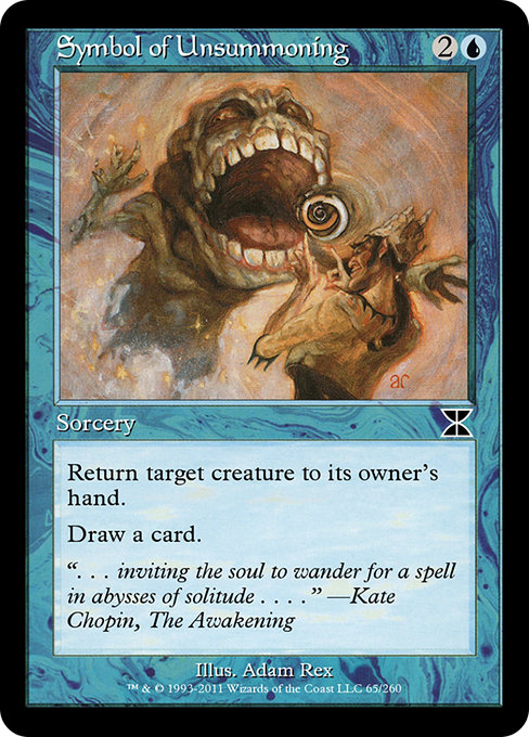 Symbol of Unsummoning from Masters Edition IV