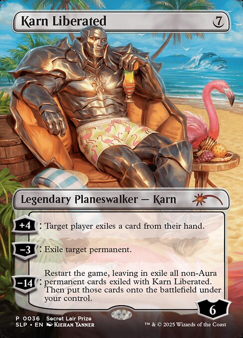 Karn Liberated highlighted card art