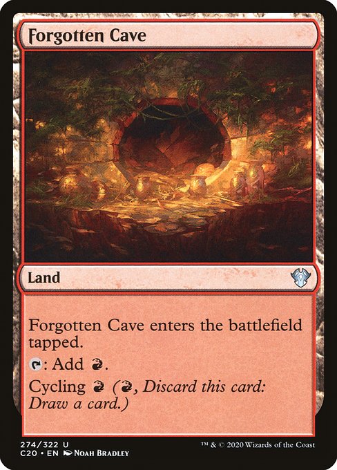 Forgotten Cave from Commander 2020
