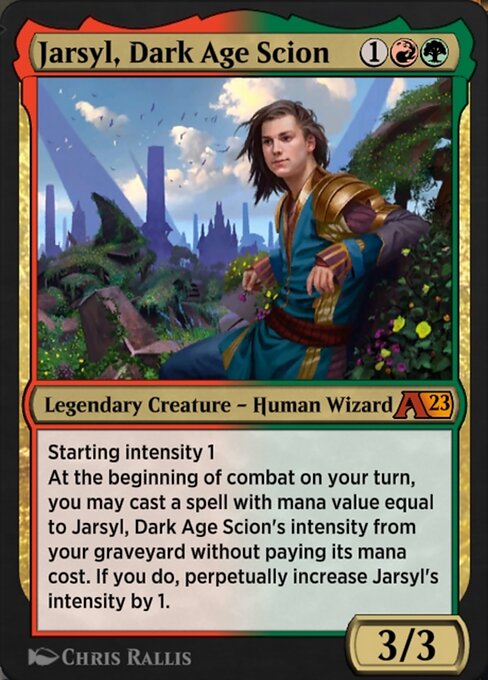 Jarsyl, Dark Age Scion highlighted card art