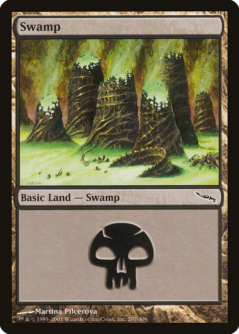 Swamp from Mirrodin