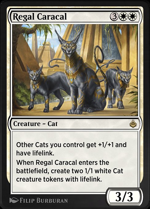 Regal Caracal from Amonkhet Remastered