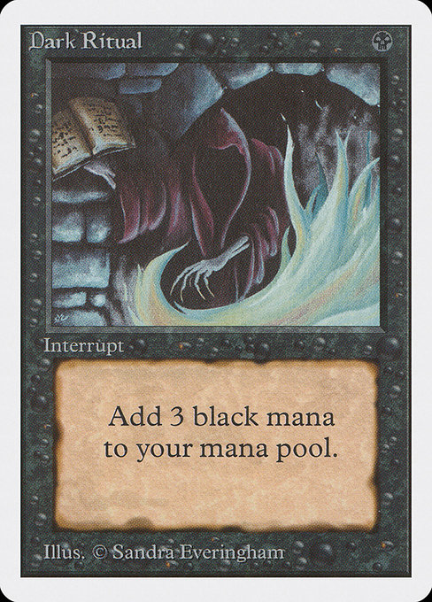 Dark Ritual from Unlimited Edition