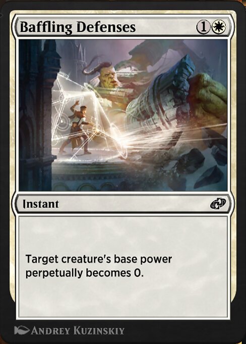 Baffling Defenses highlighted card art