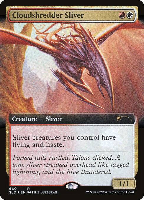 Cloudshredder Sliver from Secret Lair Drop