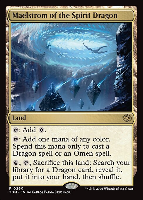 Maelstrom of the Spirit Dragon from Tarkir: Dragonstorm