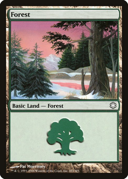 Forest from Coldsnap Theme Decks