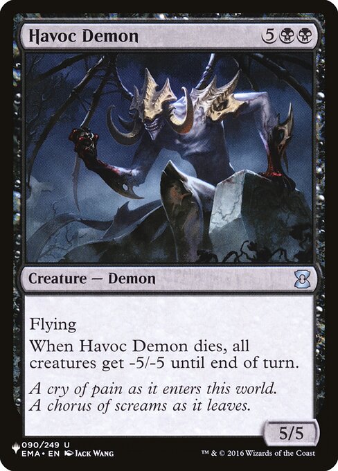 Havoc Demon highlighted card art