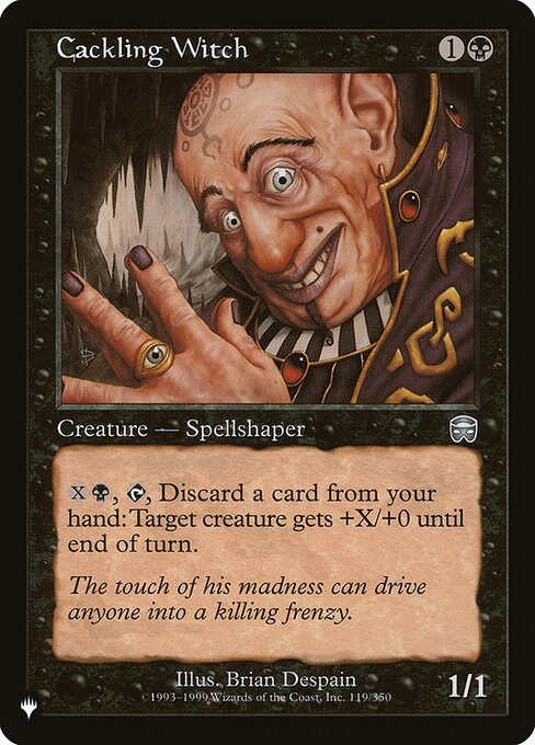 Cackling Witch highlighted card art