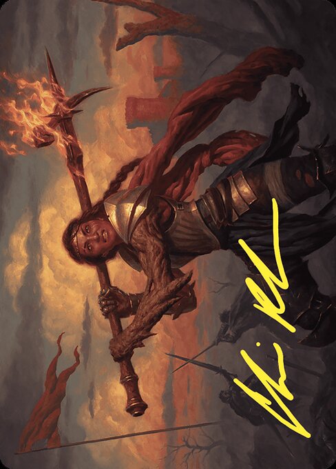 Imodane, the Pyrohammer // Imodane, the Pyrohammer highlighted card art