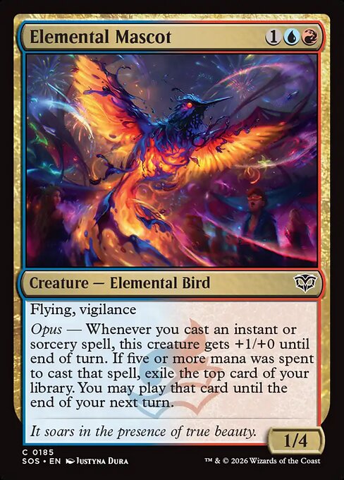Elemental Mascot from Secrets of Strixhaven