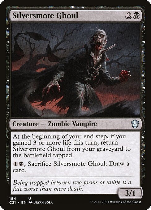 Silversmote Ghoul highlighted card art