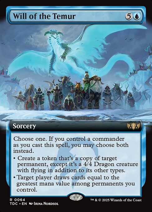 Will of the Temur highlighted card art