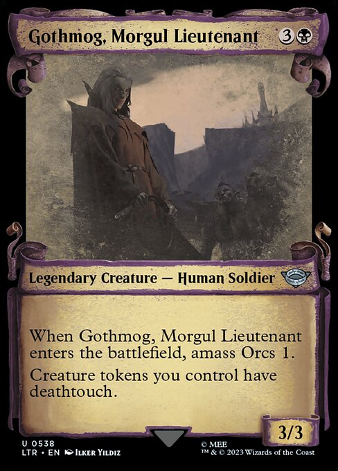 Gothmog, Morgul Lieutenant highlighted card art