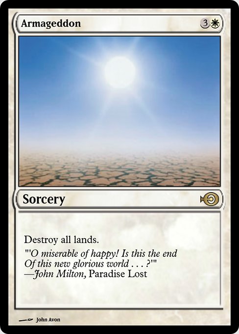 Armageddon from Magic Online Promos