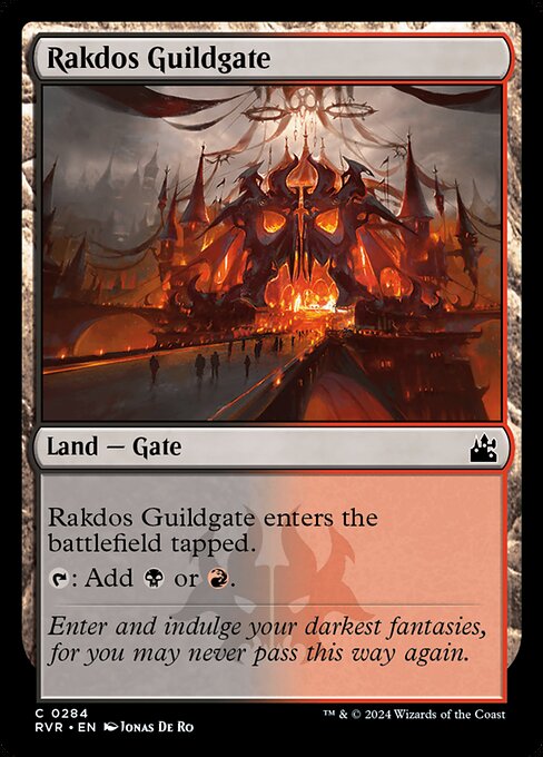 Rakdos Guildgate from Ravnica Remastered