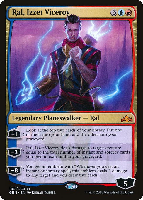 Ral, Izzet Viceroy highlighted card art