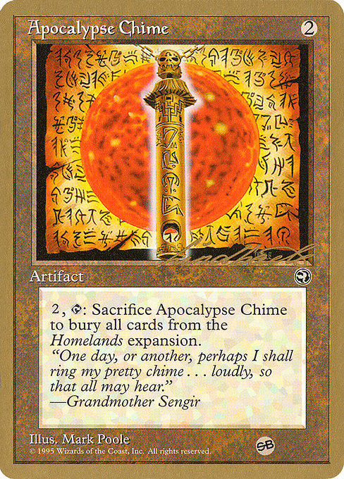 Apocalypse Chime from Pro Tour Collector Set