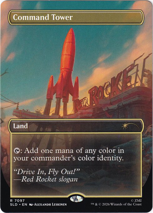 Command Tower from Secret Lair Drop