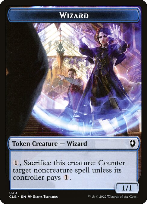 Wizard highlighted card art