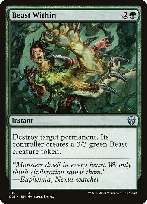 Beast Within from Commander 2021