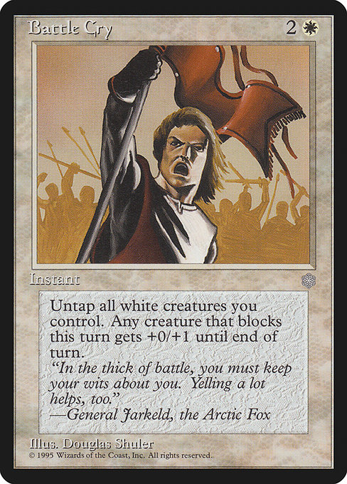 Battle Cry highlighted card art